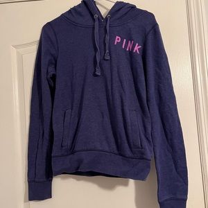 Purple sweatshirt from pink